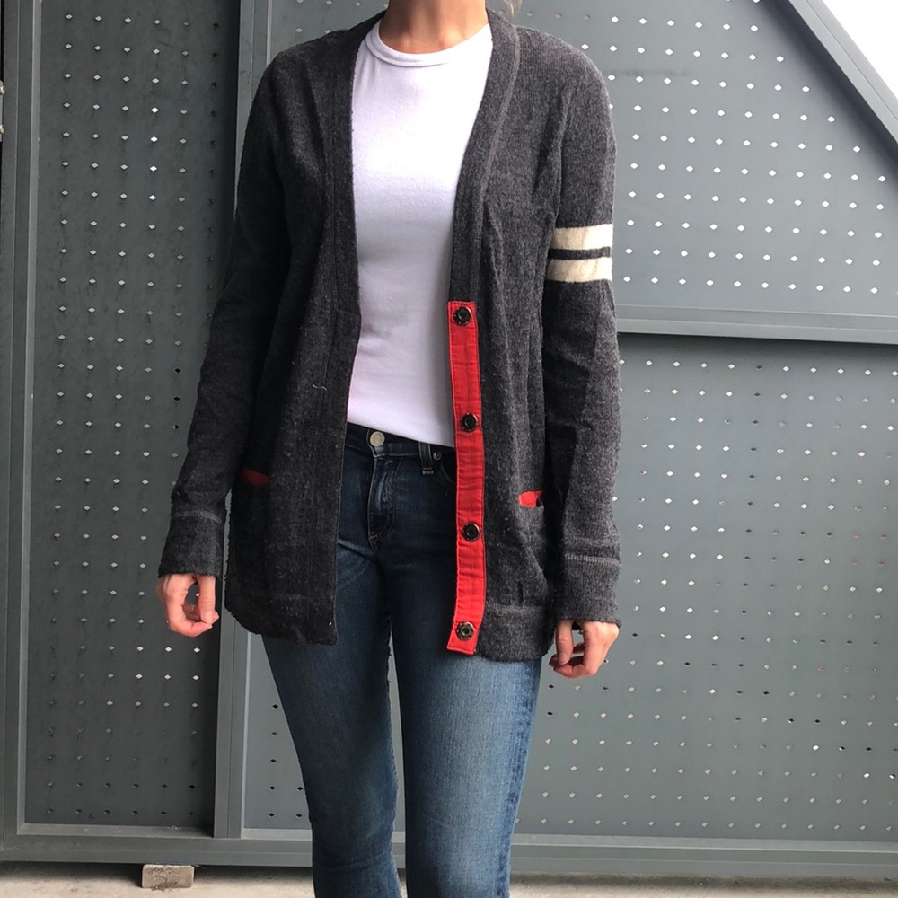 Free people snap cardigan